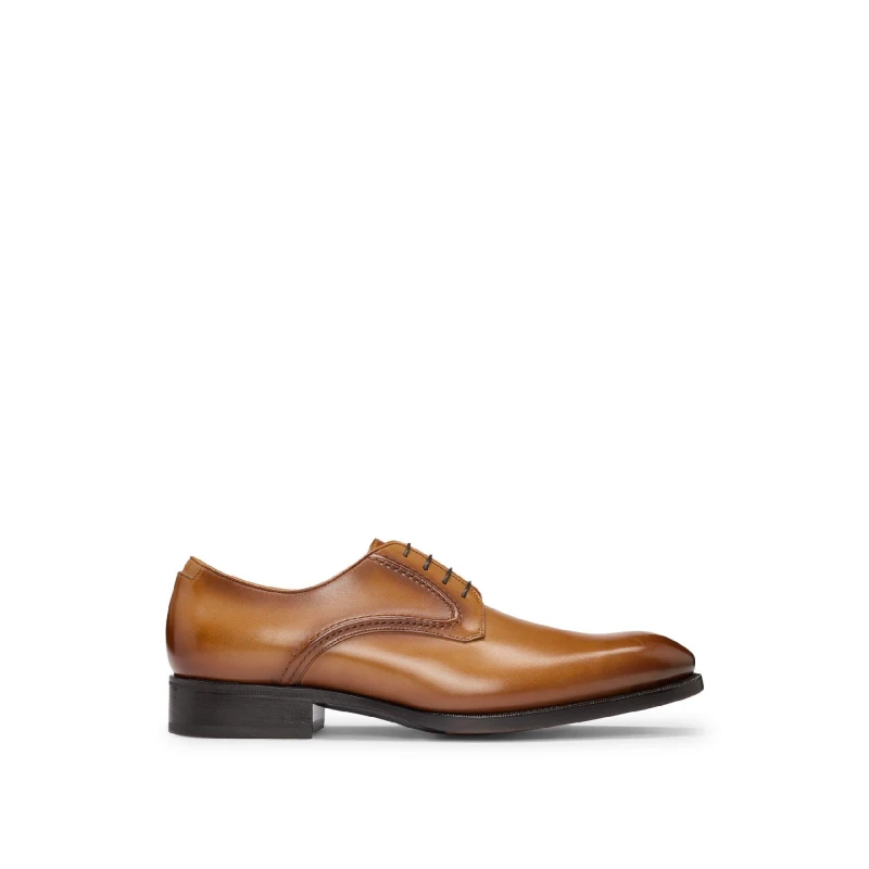 Image of Boss Mens Derby Shoes Medium Brown male 7 (41)