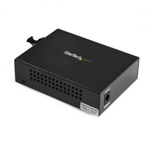 image of StarTech Ethernet Fiber Media Converter Compact 850nm LC 550m