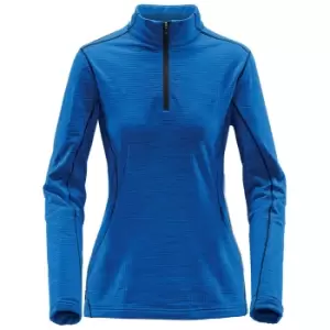 image of Stormtech Womens/Ladies Thermal Fleece Top (M) (Ocean Blue)