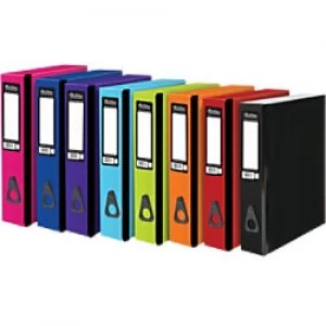 image of Pukka Brights Box Files Foolscap 75mm Assorted Pack of 10