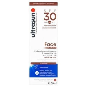 image of Ultrasun Face Tan Activator SPF30 50ml