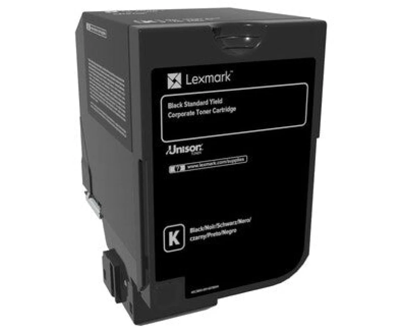 Image of Lexmark Lexmark 74C2SKE toner cartridge Original Black 74C2SKE