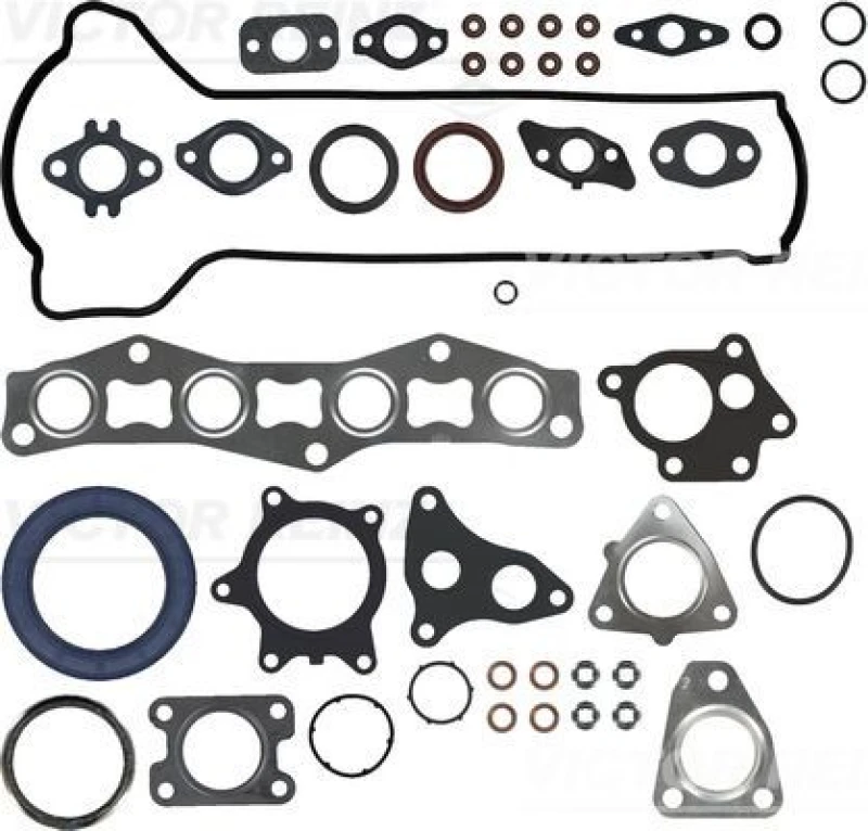 Image of REINZ 01-53558-02 Full Gasket Set, engine with crankshaft seal Full Gasket Set,engine (560)