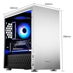 Jonsbo C3 Plus-Silver/window Micro ATX