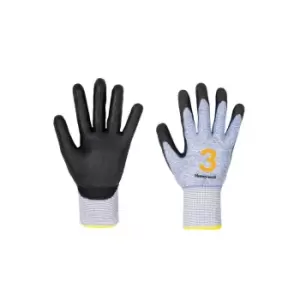 Image of Vertigo C&g Cut 3 Grey First PU Gloves - Size 11