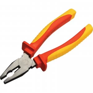 image of Faithfull VDE Insulated Combination Pliers 200mm