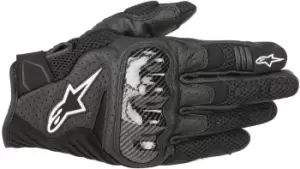 Image of Alpinestars SMX 1 Air V2 Gloves, black, Size 2XL, black, Size 2XL