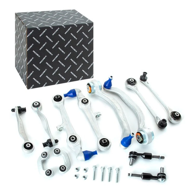 Image of RIDEX 772S0503 Control arm repair kit Front Axle, Control Arm Suspension Kit (772)