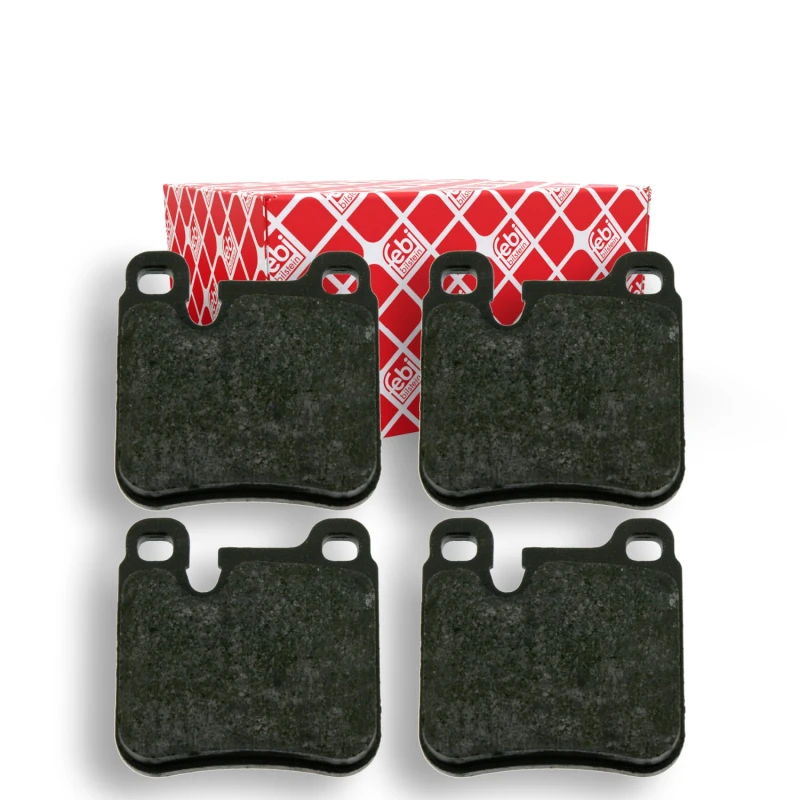 Image of FEBI BILSTEIN 16517 Brake pad set Rear Axle, prepared for wear warning indicator Brake Pad Set,disc brake (402)