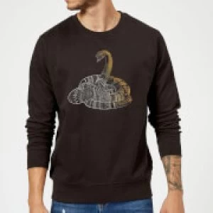 image of Fantastic Beasts Tribal Nagini Sweatshirt - Black