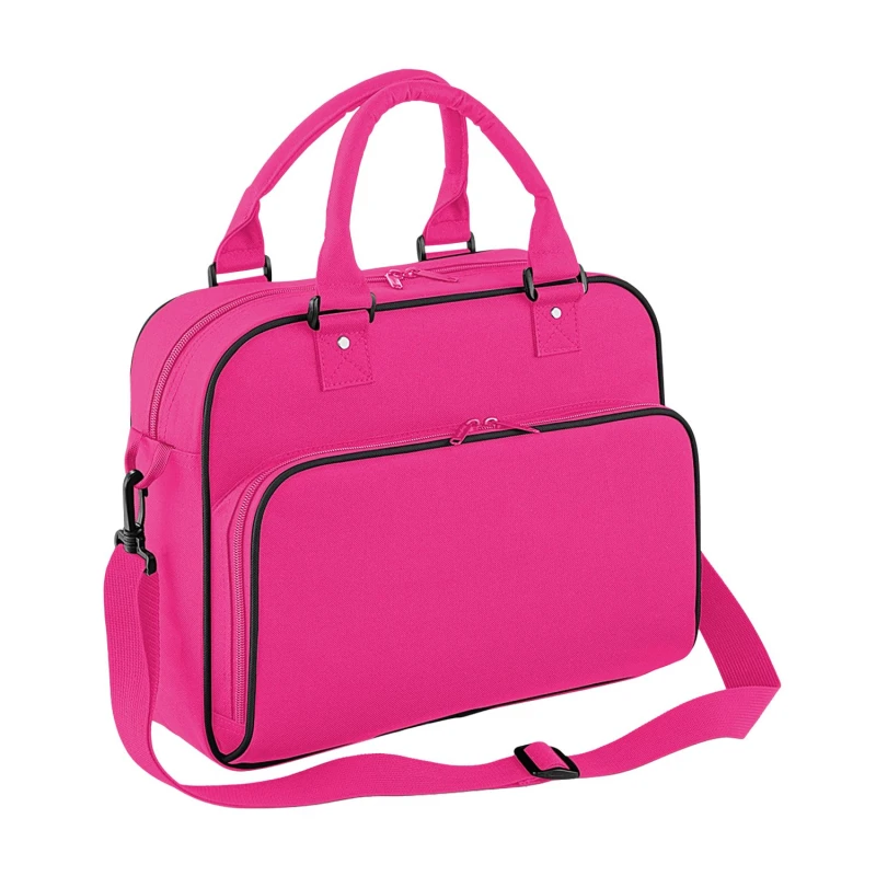 Image of Bagbase Mens Dance Contrast Piping Carry Bag in Fuchsia Fuchsia Male