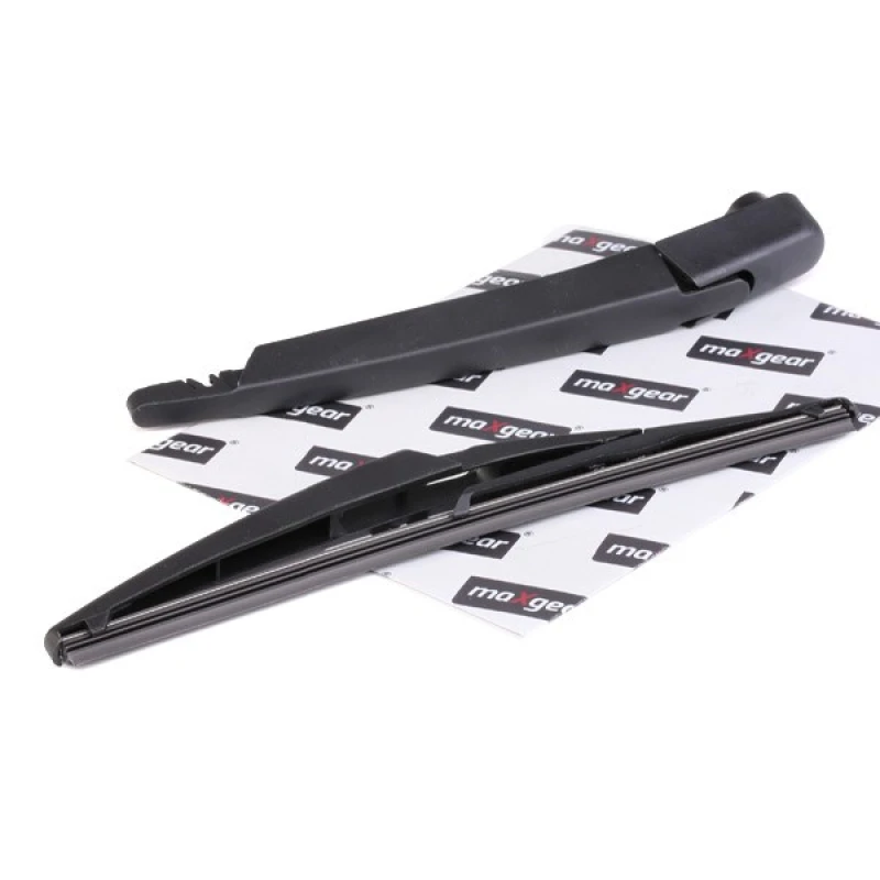Image of MAXGEAR 39-0460 Wiper Arm Rear, with integrated wiper blade GRP (Glass fibre Reinforced Plastic), PBT Wiper Arm,windscreen washer (301)