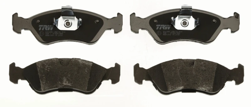 Image of TRW GDB1300 Brake pad set prepared for wear warning indicator Brake Pad Set,disc brake (402)