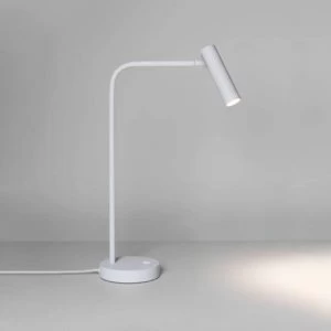 Image of LED 1 Light Desk Lamp Matt White