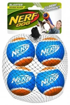 Image of Nerf Dog Distance Tennis Balls 4 Pack