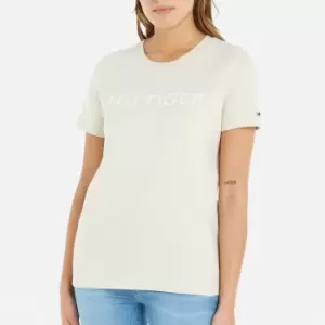 Image of Tommy Hilfiger Cotton-Jersey Logo T-Shirt - 2XL