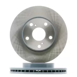 image of FEBI BILSTEIN Brake disc TOYOTA 108453 4351202180,4351202200,4351212690 Brake rotor,Brake discs,Brake rotors 43512YZZAC