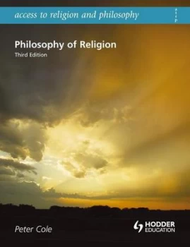 Image of Philosophy of Religion by Peter Cole Paperback