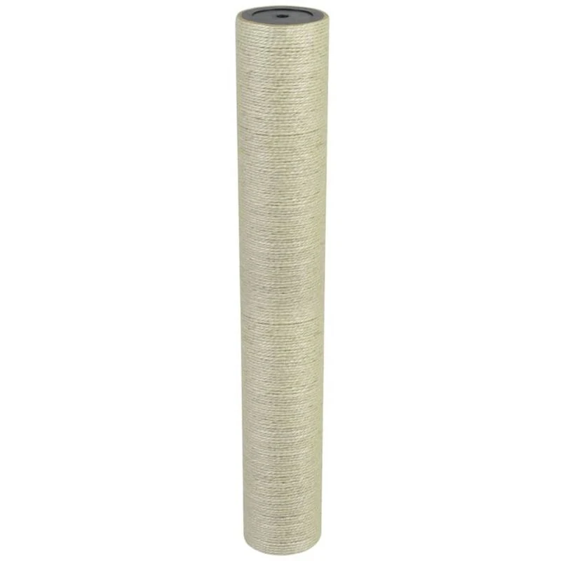 Image of vidaXL Cat Scratching Post 8x55cm 8mm Beige Kitten Scratch Pole Stand Tree