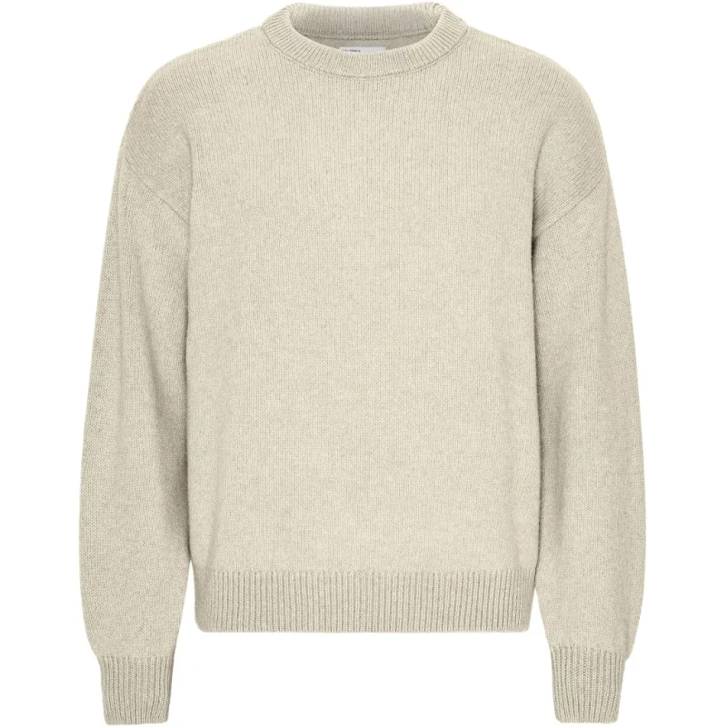 Image of Colorful Standard Oversized round-neck sweater Colorful Standard Ivory White Blanc Unisex XS