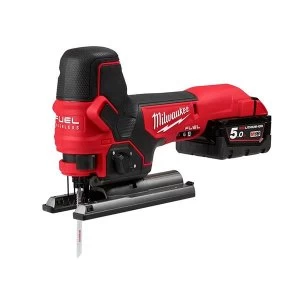 image of Milwaukee Power Tools M18 FBJS-0X FUEL Body Grip Jigsaw Bare Unit 18V