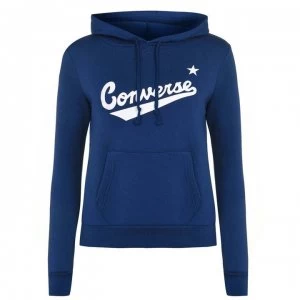 Converse Nova Logo Hoodie Ladies - Navy