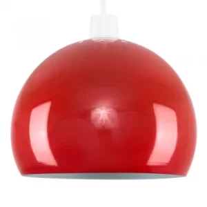 Image of Mini Arco Red Pendant Shade
