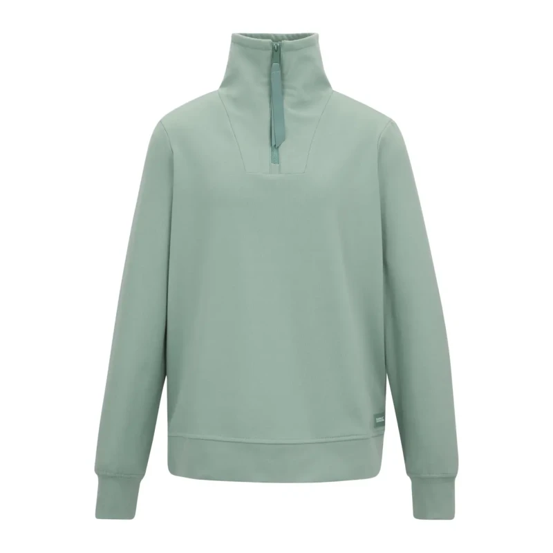 Image of Regatta Womens 1/2 zip fleece Regatta Demmi Vert Female 36