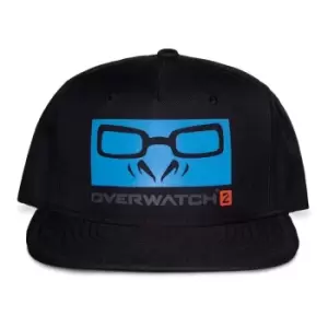 Image of OVERWATCH 2 Winston Graphic Print & Logo Snapback Baseball Cap,...