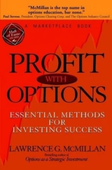 Image of Profit with Options by Lawrence G. Mcmillan Hardback