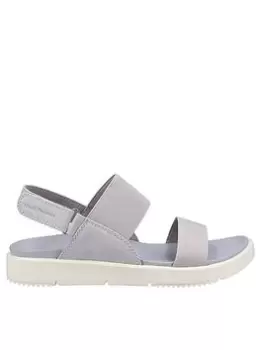 image of Hush Puppies Hush Puppies Selina Sandal - Grey, Size 4, Women