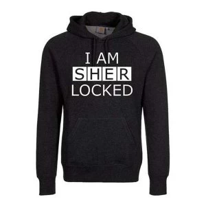 Image of Sherlock - I am Sherlocked Unisex Small Hoodie - Black