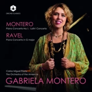 image of Montero Piano Concerto No 1 Latin Concerto/Ravel Piano by Gabriela Montero CD Album