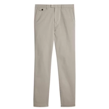 Image of Ted Baker Genay Slim Chinos - Light Grey