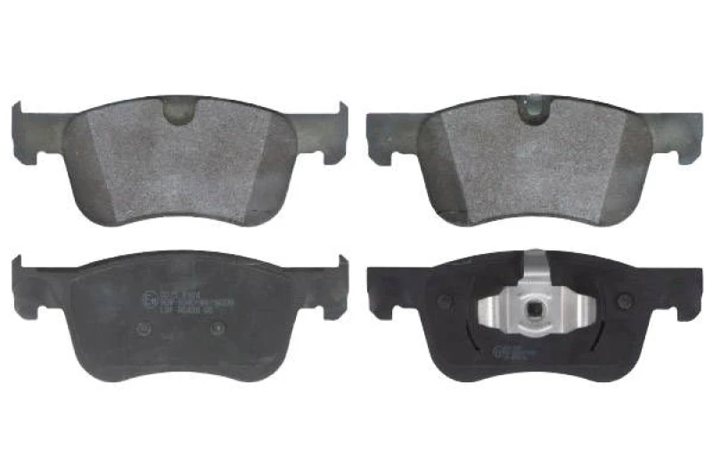 Image of SWAG 64 91 6957 Brake pad set Front Axle, prepared for wear warning indicator, with piston clip Brake Pad Set,disc brake (402)