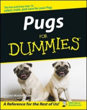 Image of Pugs for Dummies by Elaine Waldorf Gewirtz Paperback