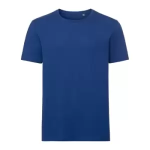 Image of Russell Mens Authentic Pure Organic T-Shirt (L) (Bright Royal)