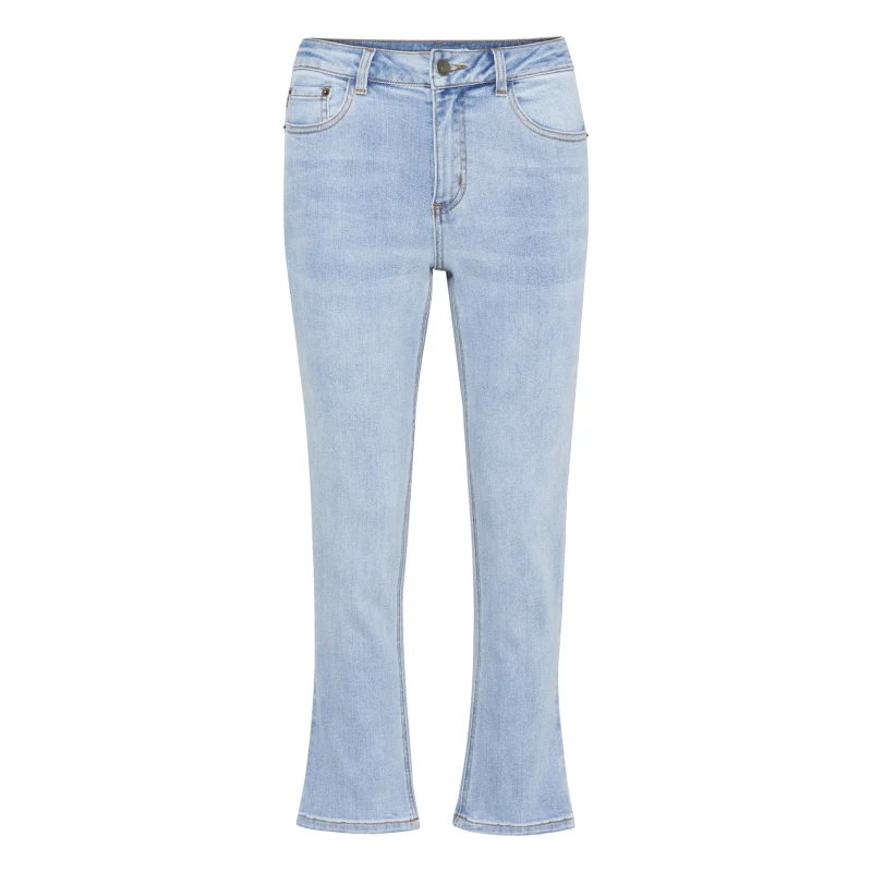 Image of Kaffe Womens cropped jeans KAFFE Sinem Bleu Female 46 10506133-101012