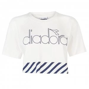 Image of Diadora Barra Top - Gardenia White