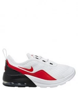 image of Nike Air Max Motion 2 Childrens Trainers - White/Red