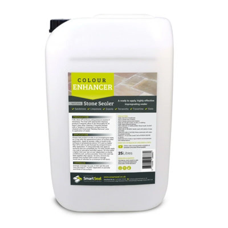 Image of Smartseal Stone Sealer, Sandstone Sealer, Natural Stone Sealer Colour Enhancer Impregnating, For Limestone, Slate, & More, 25L