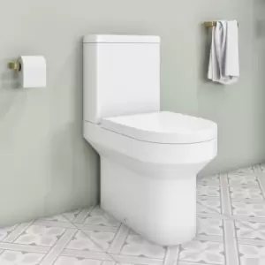 image of Close Coupled Toilet with Soft Close Seat - Pendle