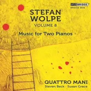 Image of Stefan Wolpe Music for Two Pianos - Volume 8 by Stefan Wolpe CD Album