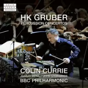 image of HK Gruber Percussion Concertos by Heinz Karl Gruber CD Album