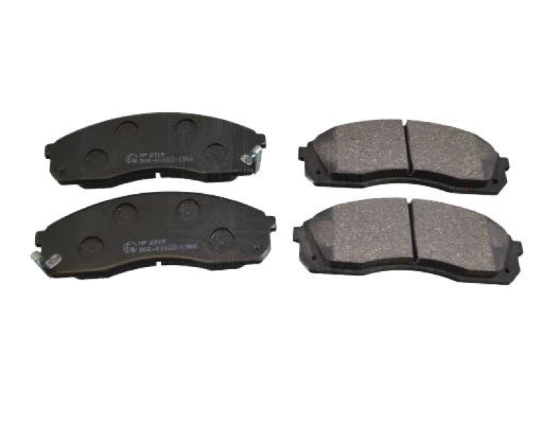 Image of Blue PRINT ADG04270 Brake pad set Front Axle, with acoustic wear warning Brake Pad Set,disc brake (402)