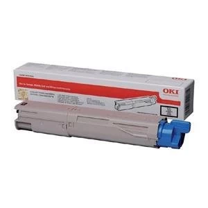 image of Original Oki 45862840 Black Laser Toner Ink Cartridge