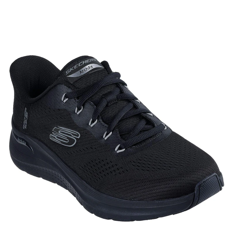 Image of Skechers Men Arch Fit 2.0 Lestur Trainer in Black Size: 9 Black 9 Male 198739002553