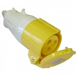 Image of Faithfull Yellow Socket 32amp 110v