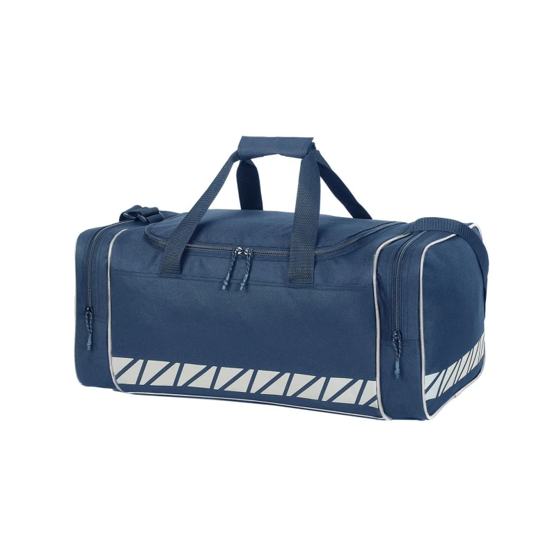 Image of Shugon Mens Inverness Reflective Detail Duffle Bag in Navy Navy Male