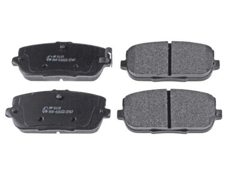 Image of Blue PRINT ADM54291 Brake pad set Rear Axle, with acoustic wear warning Brake Pad Set,disc brake (402)